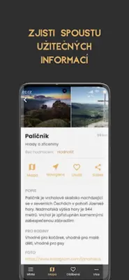 Úžasná místa - tipy na výlety android App screenshot 9