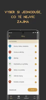 Úžasná místa - tipy na výlety android App screenshot 12